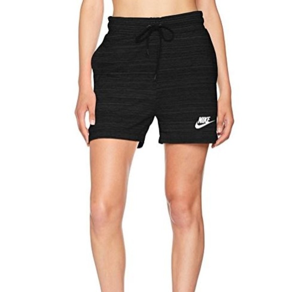 nike terry shorts womens